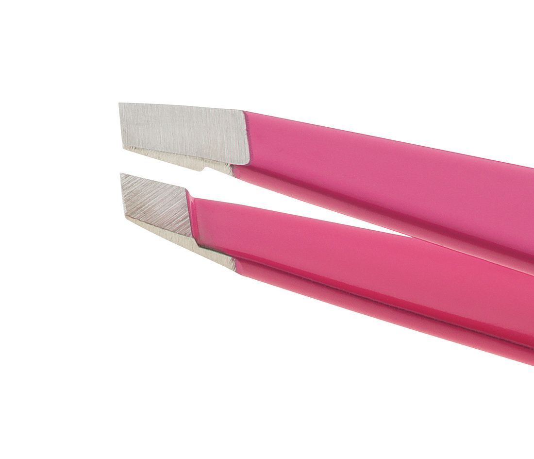TW Slant Tweezer pinsetit, Pretty in Pink pinkki - Image 2