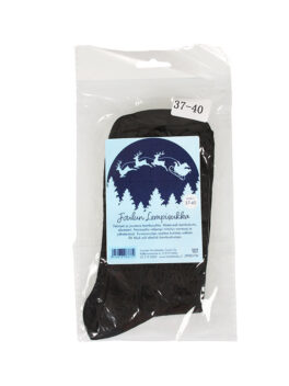 Joulun Lempisukka 37-40 Musta