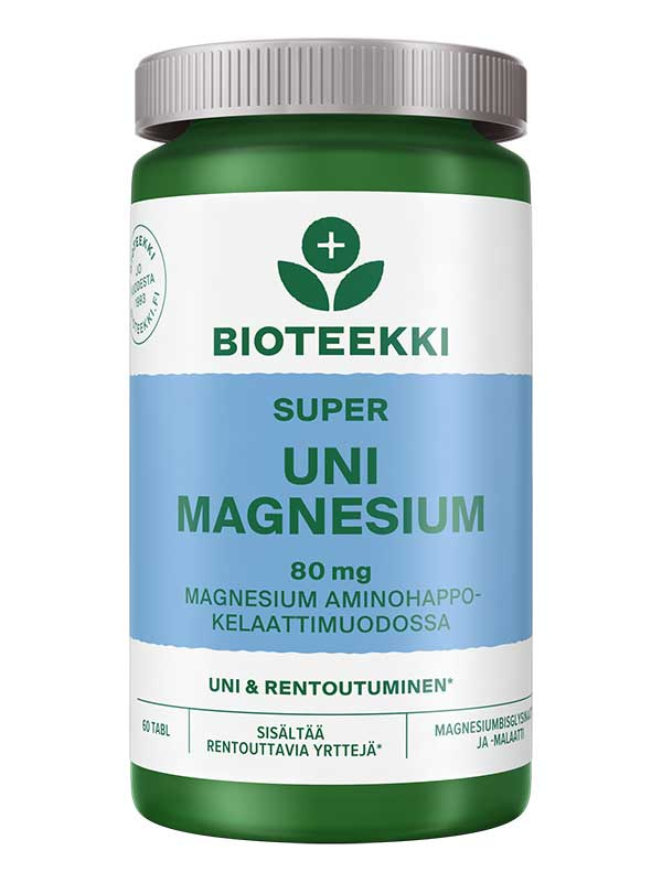 Bioteekki Super unimagnesium 60 tabl