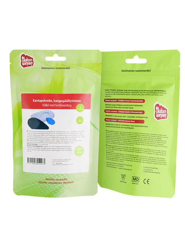 Kantapehmike, kangaspäällysteinen, koko L - Image 2