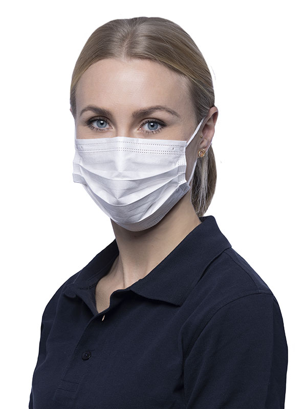 Kirurginen kasvosuoja, VALKOINEN 50 kpl