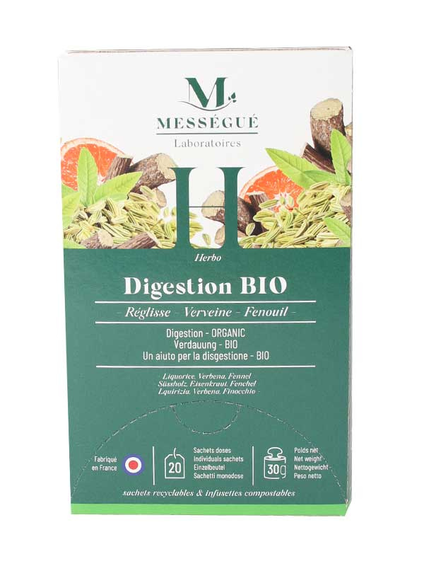 Mességué Ruoansulatustee, pussitee 20 kpl