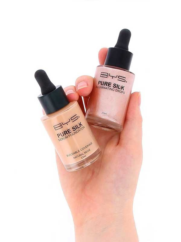 BYS Pure Silk Serum Foundation Sand Beige 23 ml - Image 3