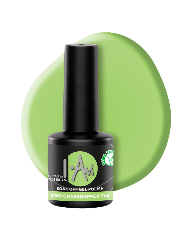 I.Am Soak Off Gel Polish #168 Grasshopper 7 ml
