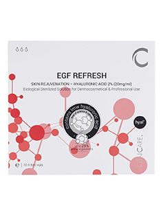 CLINICCARE EGF Refresh Ampulli 10 x 8 ml 2% HA - Image 2