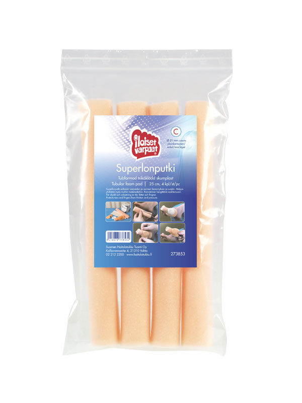 Superlonputki koko C 21 mm 4 kpl