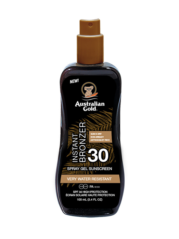 Australian Gold SPF 30 Spray Gel Bronzer 100 ml