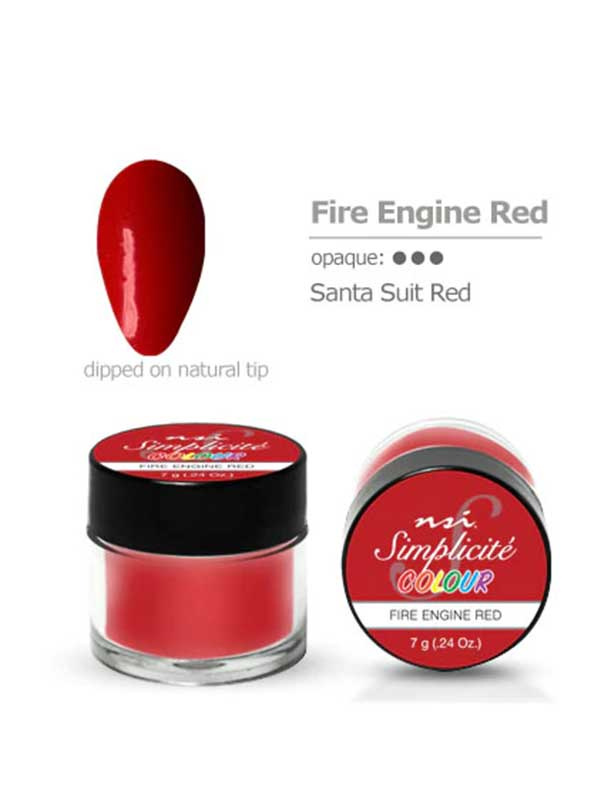 NSI Simplicite,Fire Engine Red 7 g-väriakryyli