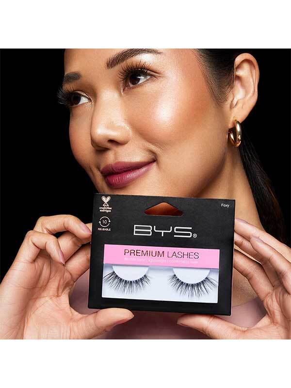 BYS Premium Lashes tekoripset, Foxy 1 pari - Image 2
