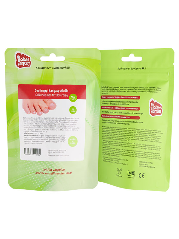 Geelinappi kangasputkella mini 2 kpl - Image 2