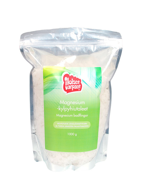Iloiset Varpaat Kylpyhiutaleet, Magnesium 1000 g