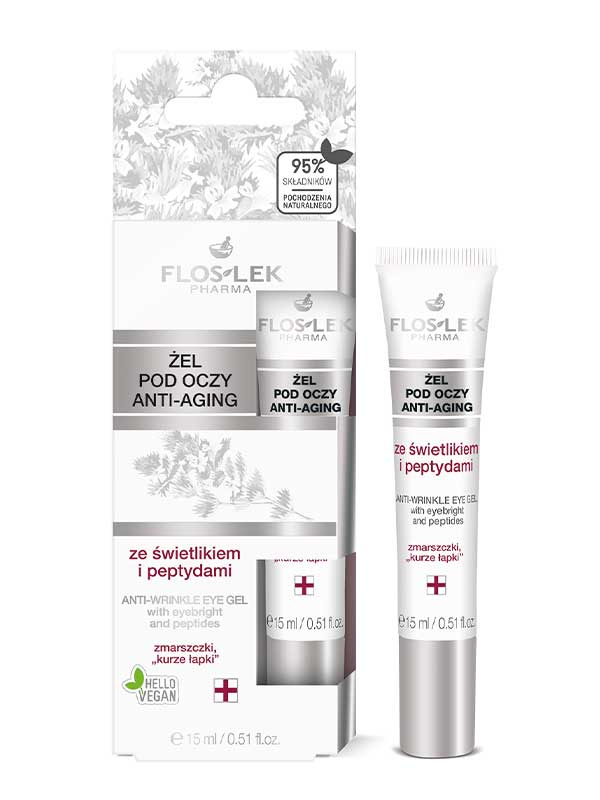 FLOSLEK Lid&under eye gel 15ml, peptides