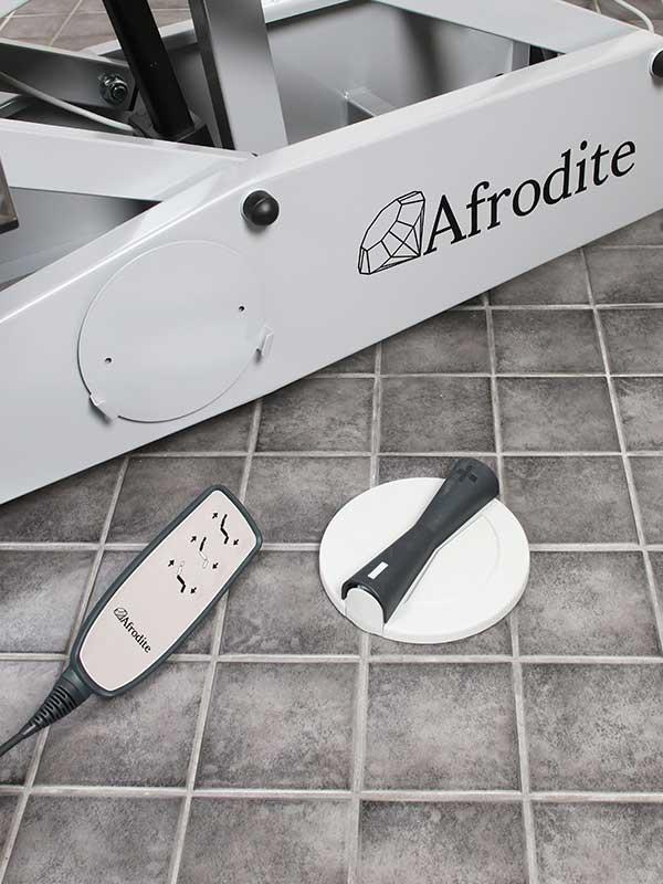 Afrodite-hoitotuoli 2 moottoria valkoinen langaton - Image 2