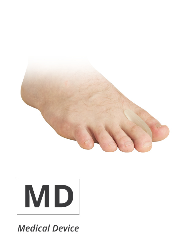 Litteä varpaanerottaja, koko XL 2kpl