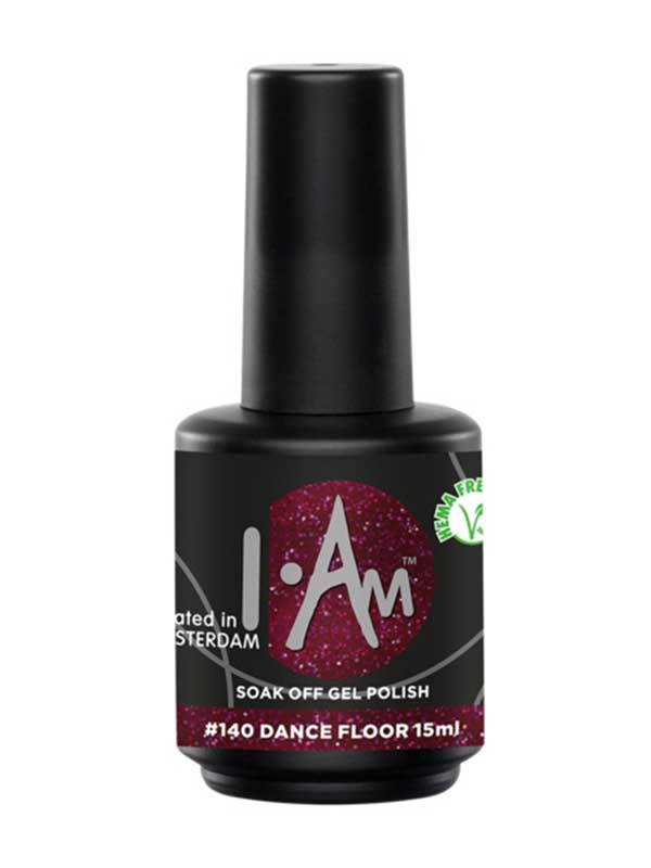 I.Am Soak Off Gel Polish #140 Dance Floor 7 ml