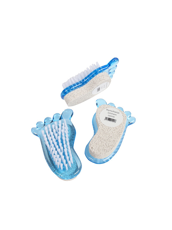 Kynsiharja/ hohkakivi, jalka sininen 1 kpl