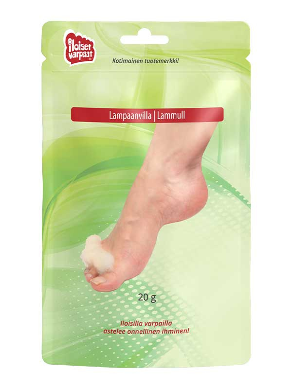 Iloiset Varpaat Lampaanvilla 20 g - Image 2