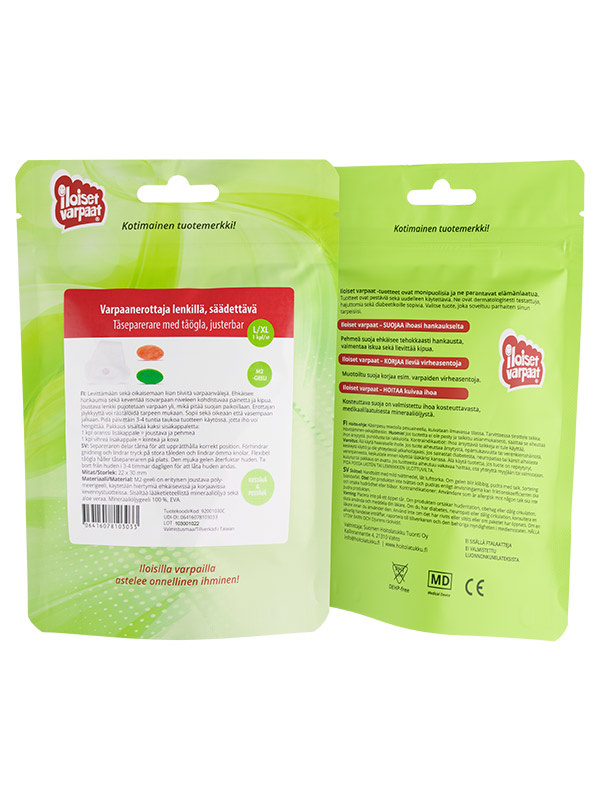 Varpaanerottaja lenkillä, säädettävä, koko L/XL - Image 2