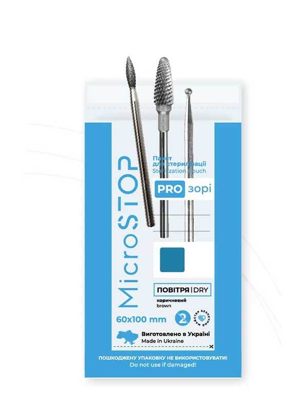 Microstop sterilointipussi 60x100 mm ikkunalla