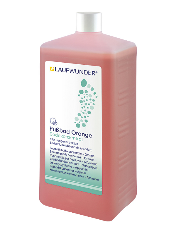 Laufwunder jalkakylpy appelsiini 1 L