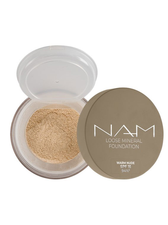 NAM Loose Mineral Foundation SPF25 Warm Nude 6g