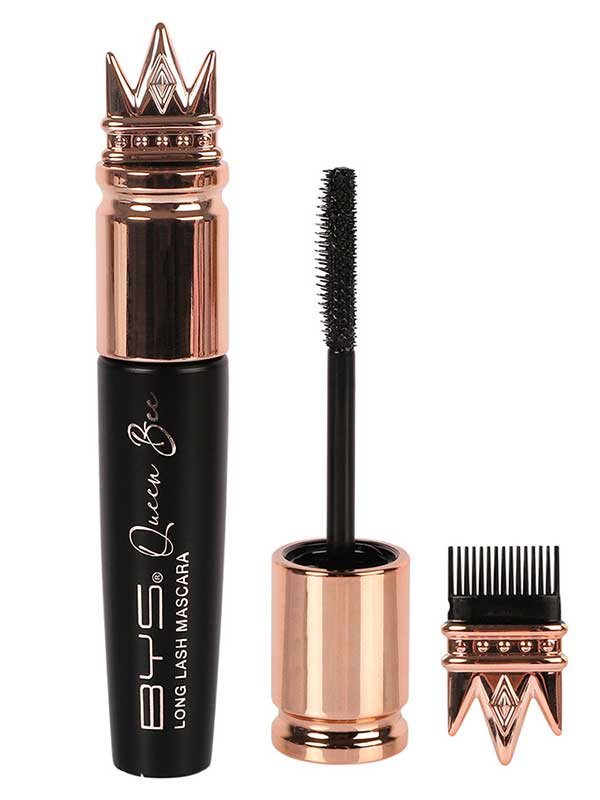 BYS Mascara Queen Bee, musta sis.kampa 15 ml