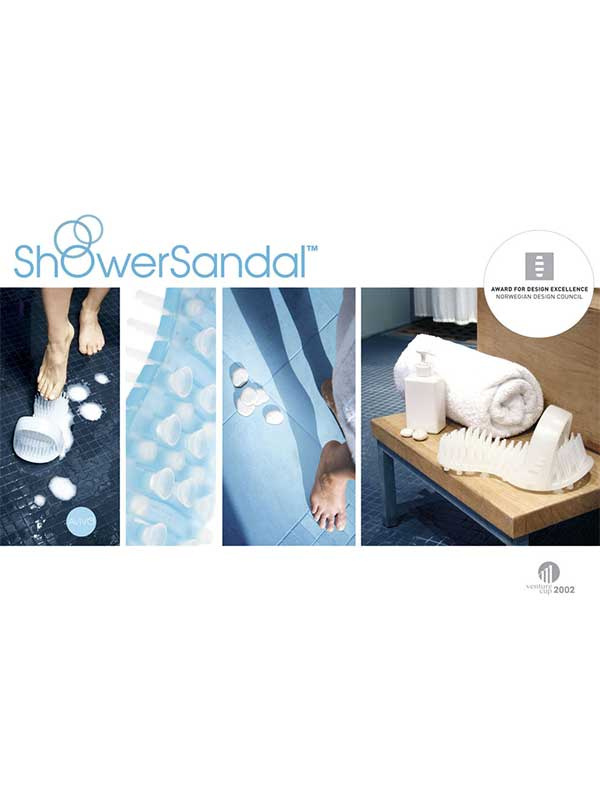 Valkoinen Suihkusandaali 1 kpl - Image 2