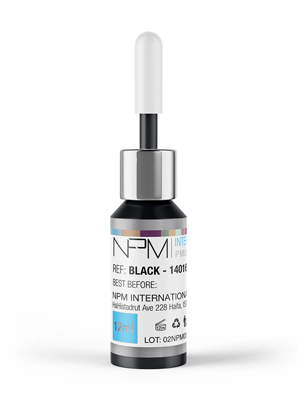 NPM-pigmentointiväri12 ml silmille, Black 14016