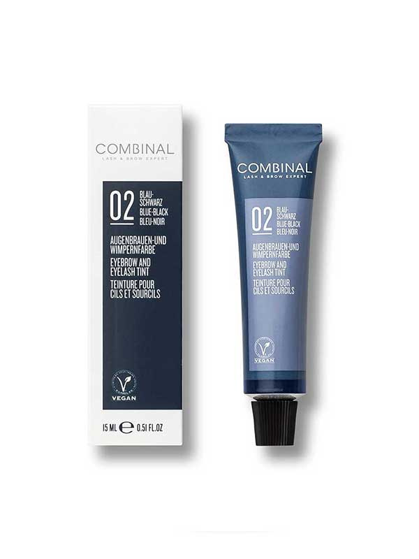 Combinal Eyebrow and Eyelash Tint Blue Black 15 ml