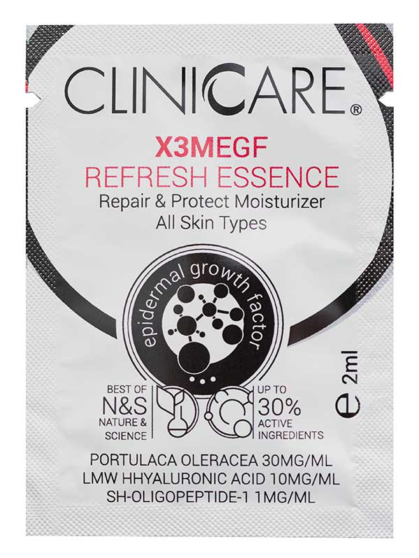 CLINICCARE X3M EGF Refresh Essence Näyte