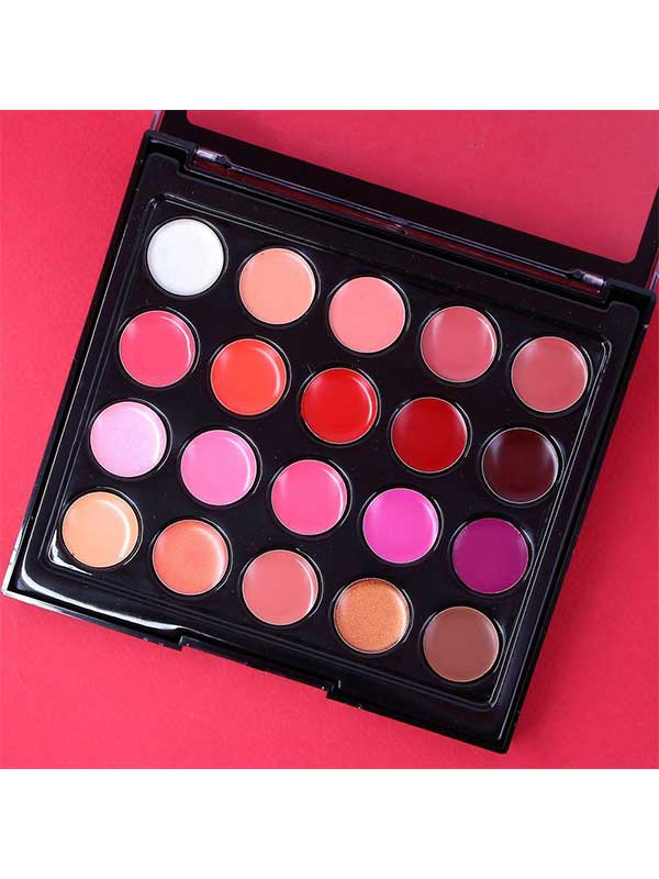 BYS Luxe Lips Paletti, 20 väriä - Image 3