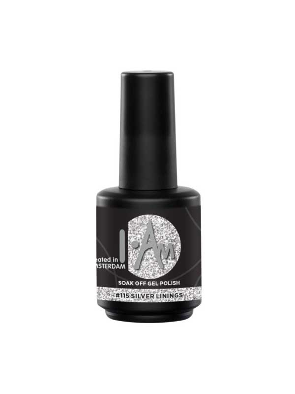 I.Am Soak Off Gel Polish #115 Silver Linings 7 ml