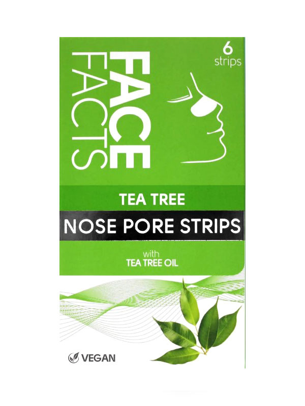 Face Facts TeaTree Nenätarrat mustapäille 6 kpl