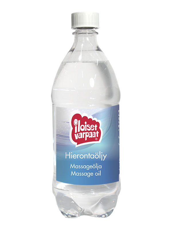 Iloiset Varpaat Hierontaöljy, Hajustamaton 1 L