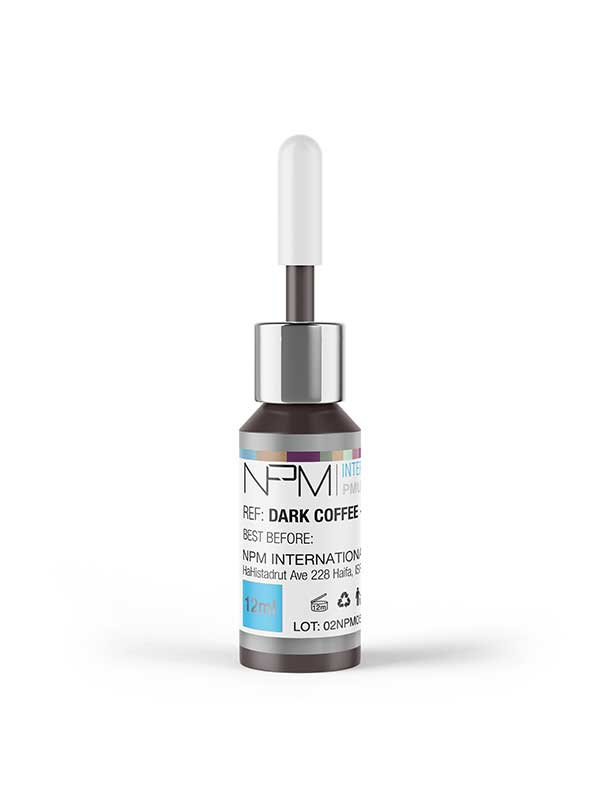 NPM-pigmentointiväri12ml kulmille Dark Coffee15043