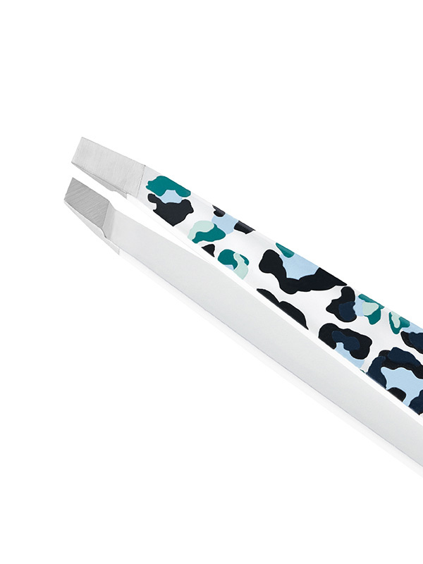 TW Slant Tweezer pinsetit, Leopard Print - Image 2