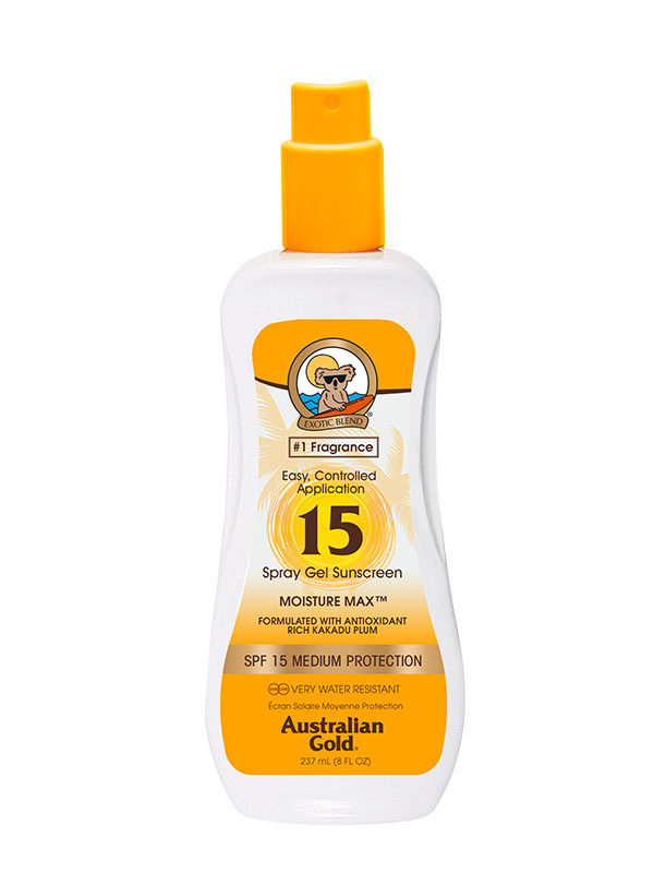 Australian Gold SPF15 Spray Gel 237ml