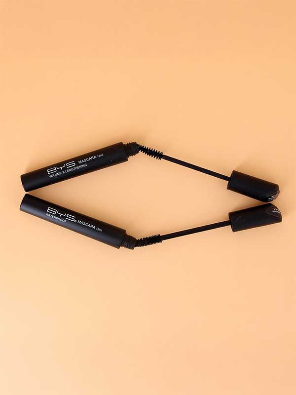 BYS Black Waterproof Mascara, extra musta 15 ml - Image 4