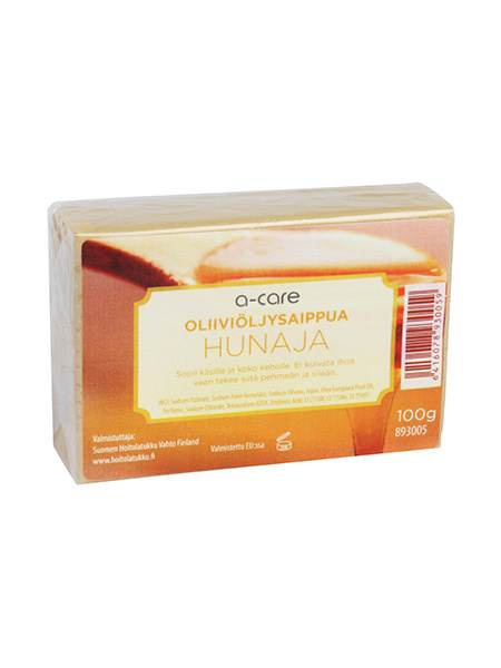 a-care Oliiviöljysaippua Hunaja 100 g