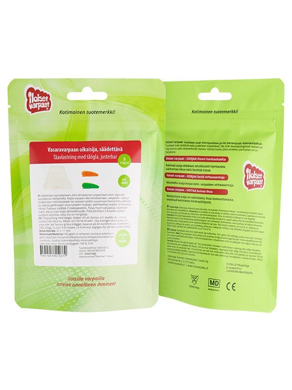 Vasaravarpaan oikaisija, säädettävä, koko S 2kpl - Image 2