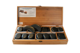 Kuumakivihieronta -setti , 33 kiveä