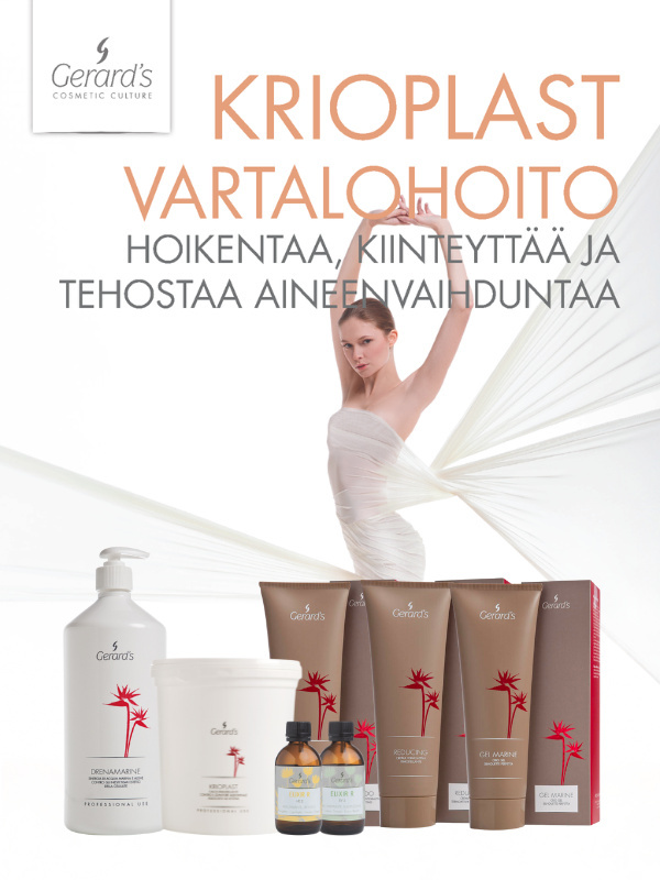 Gerard's Krioplast-hoitokokonaisuus, kesä 2025