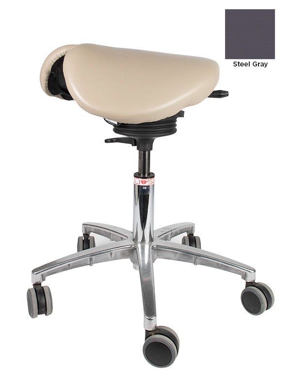 Salli SwingFit -satulatuoli, matala Steel Gray