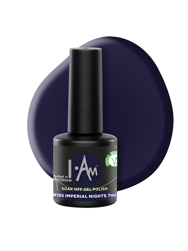 I.Am Soak Off Gel Polish #185 Imperial Nights 7 ml
