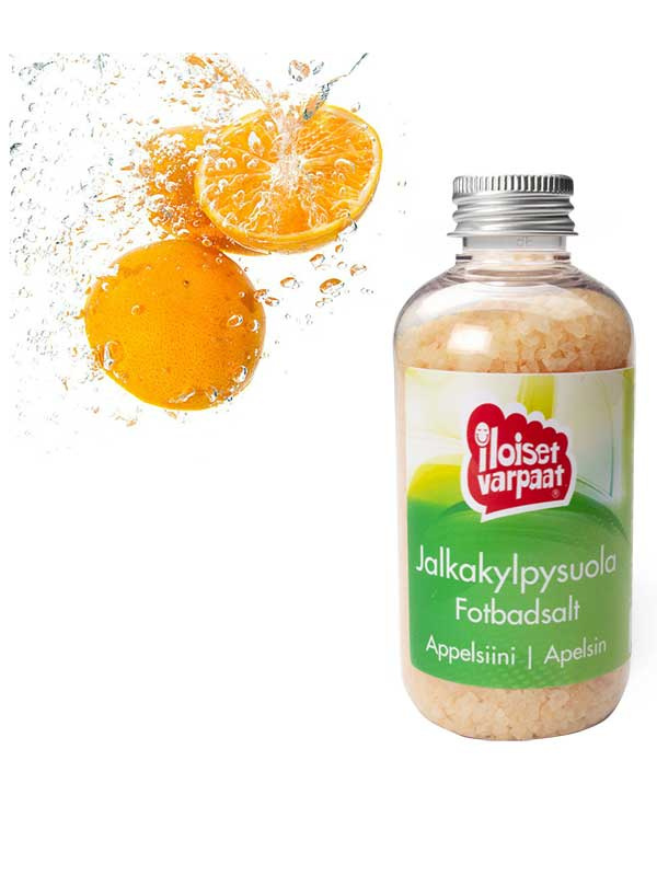 Iloiset Varpaat Jalkakylpysuola, Appelsiini 150 ml