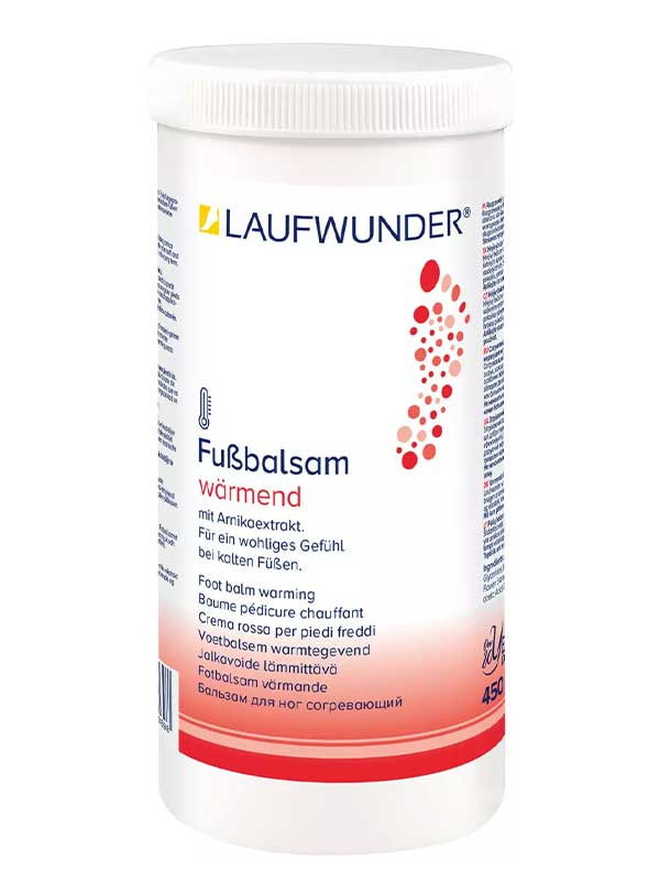 Laufwunder lämmittävä jalkavoide pun 450 ml+pumppu