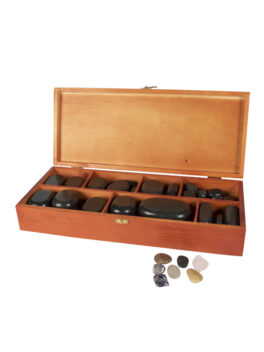 Kuumakivihieronta -setti 64 kiveä