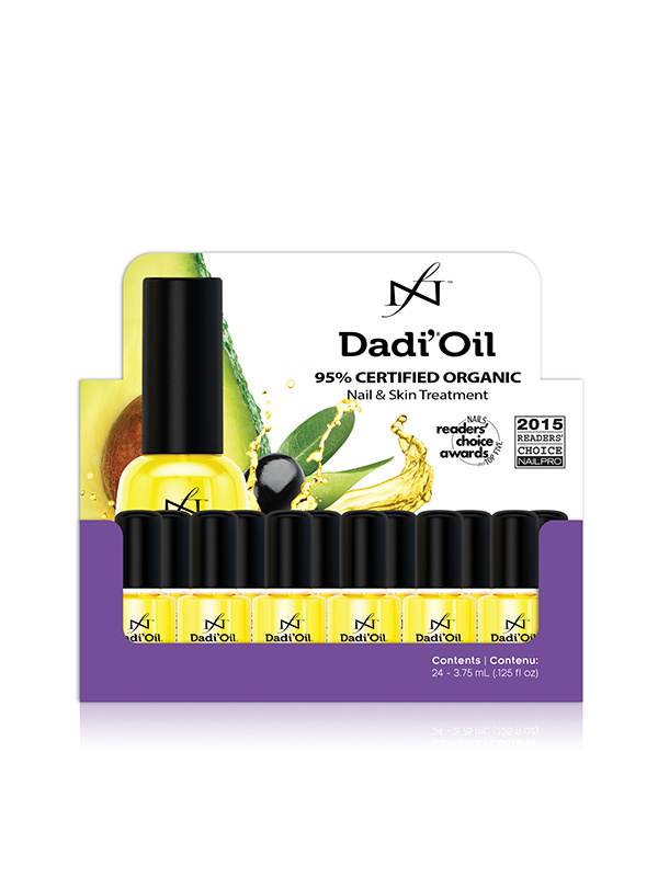 Dadi' Oil -hoitoöljy 3,75 ml x 24, myyntiteline