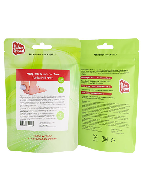 Päkiäpehmuste Universal, koko S/M vasen - Image 2