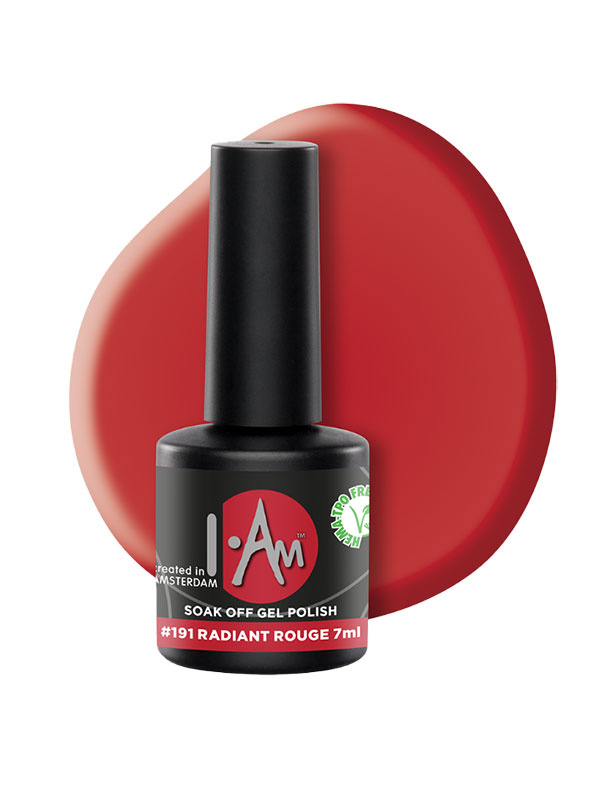 I.Am Soak Off Gel Polish #191 Radiant Rouge 7 ml